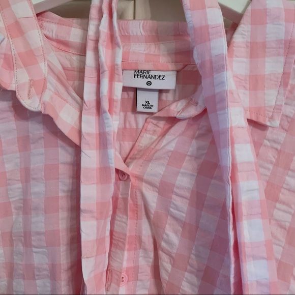 Marie Hernandez for Target pink and white gingham Dress - Picture 5 of 5